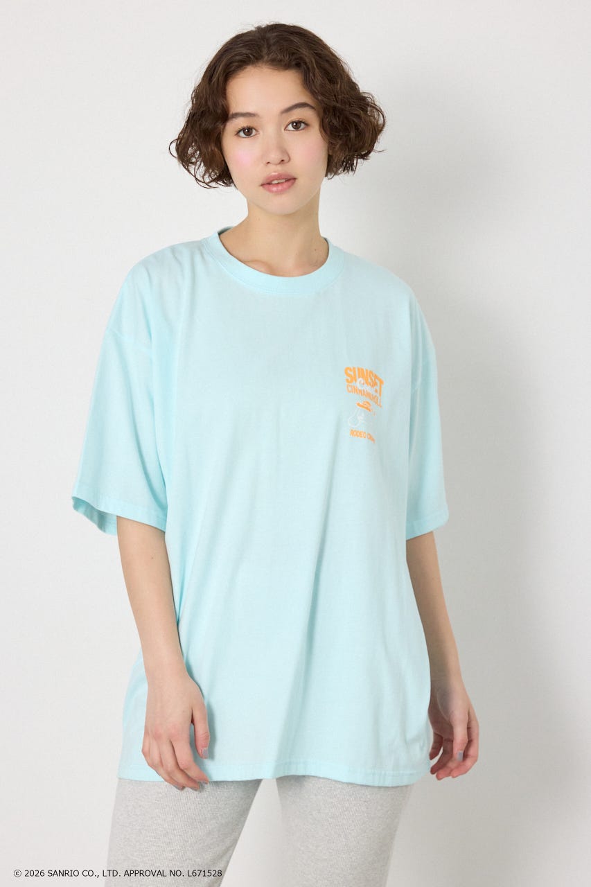 (サンリオキャラクターズ)SUNSET Tシャツ L/MINT M