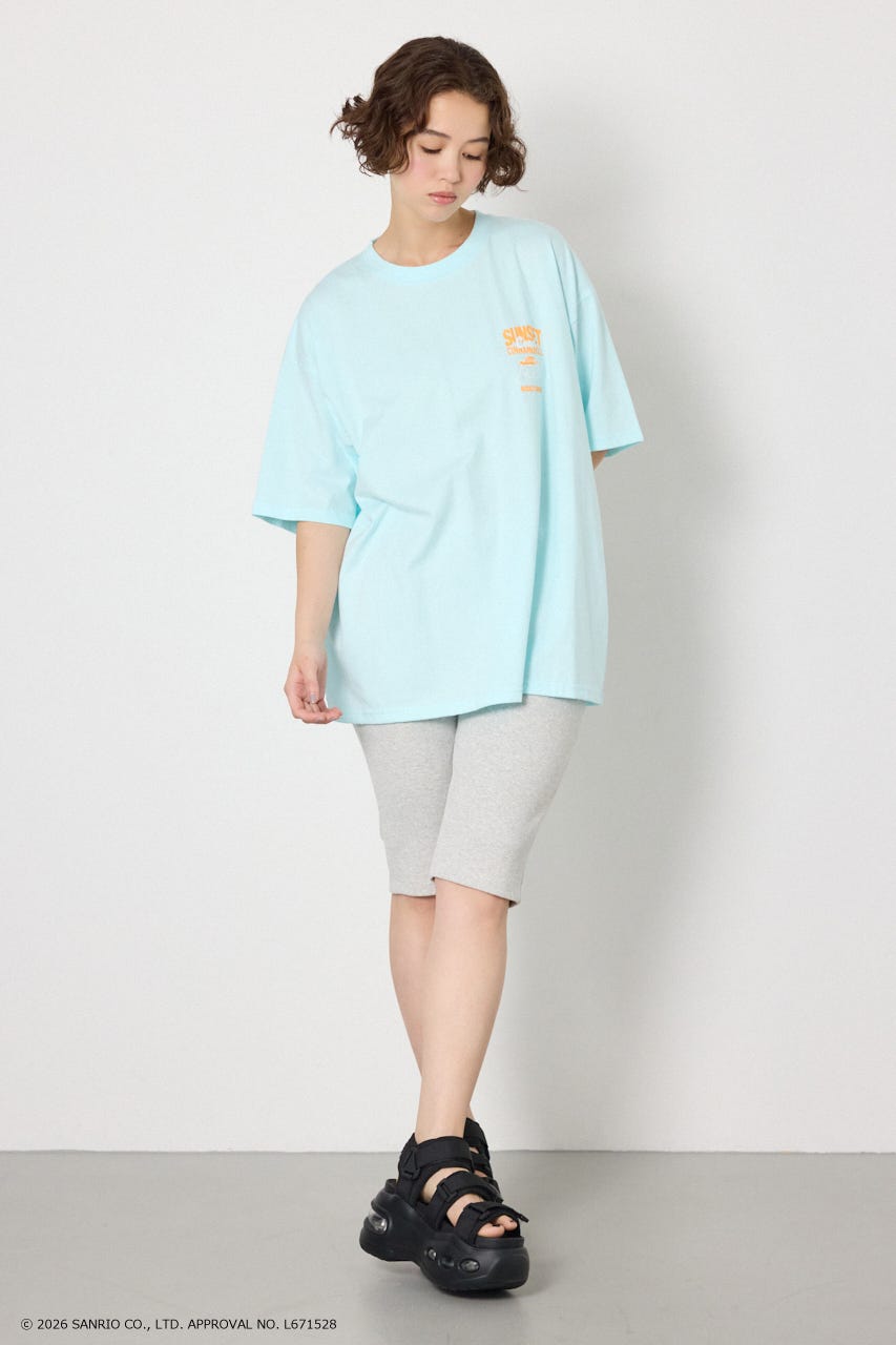 (サンリオキャラクターズ)SUNSET Tシャツ L/MINT M