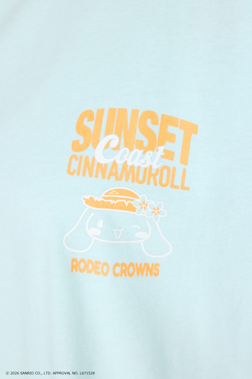 (サンリオキャラクターズ)SUNSET Tシャツ L/MINT M