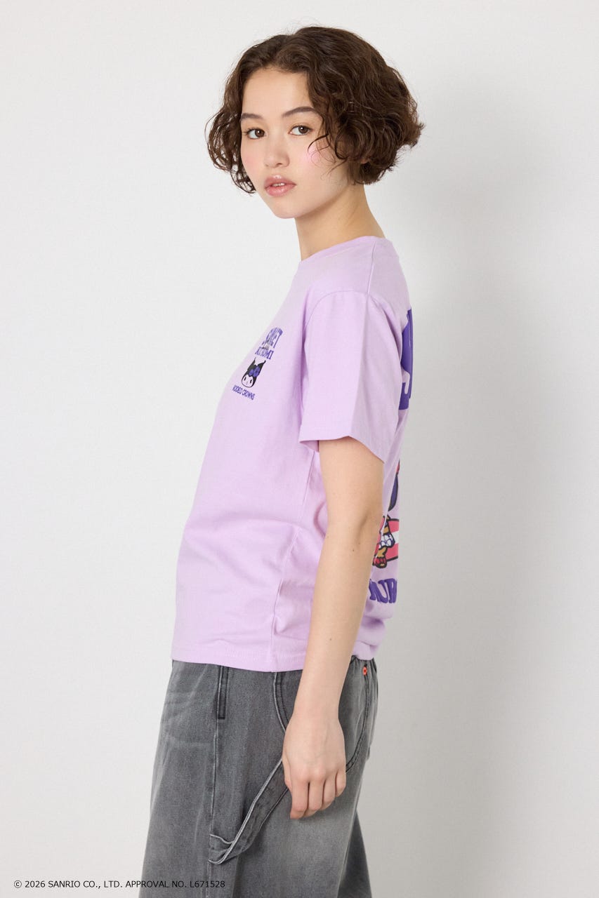 (サンリオキャラクターズ)SUNSET Tシャツ L/PUR L
