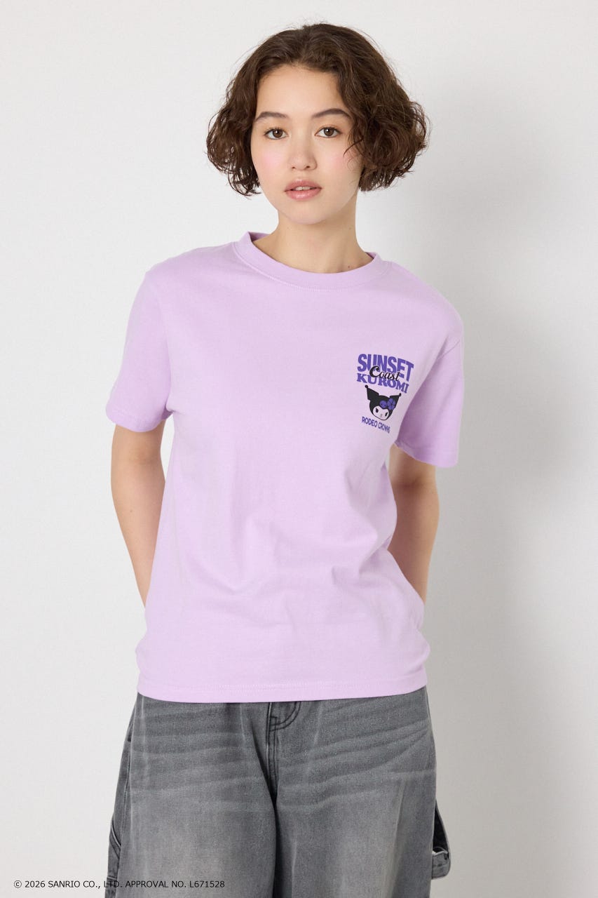 (サンリオキャラクターズ)SUNSET Tシャツ L/PUR L