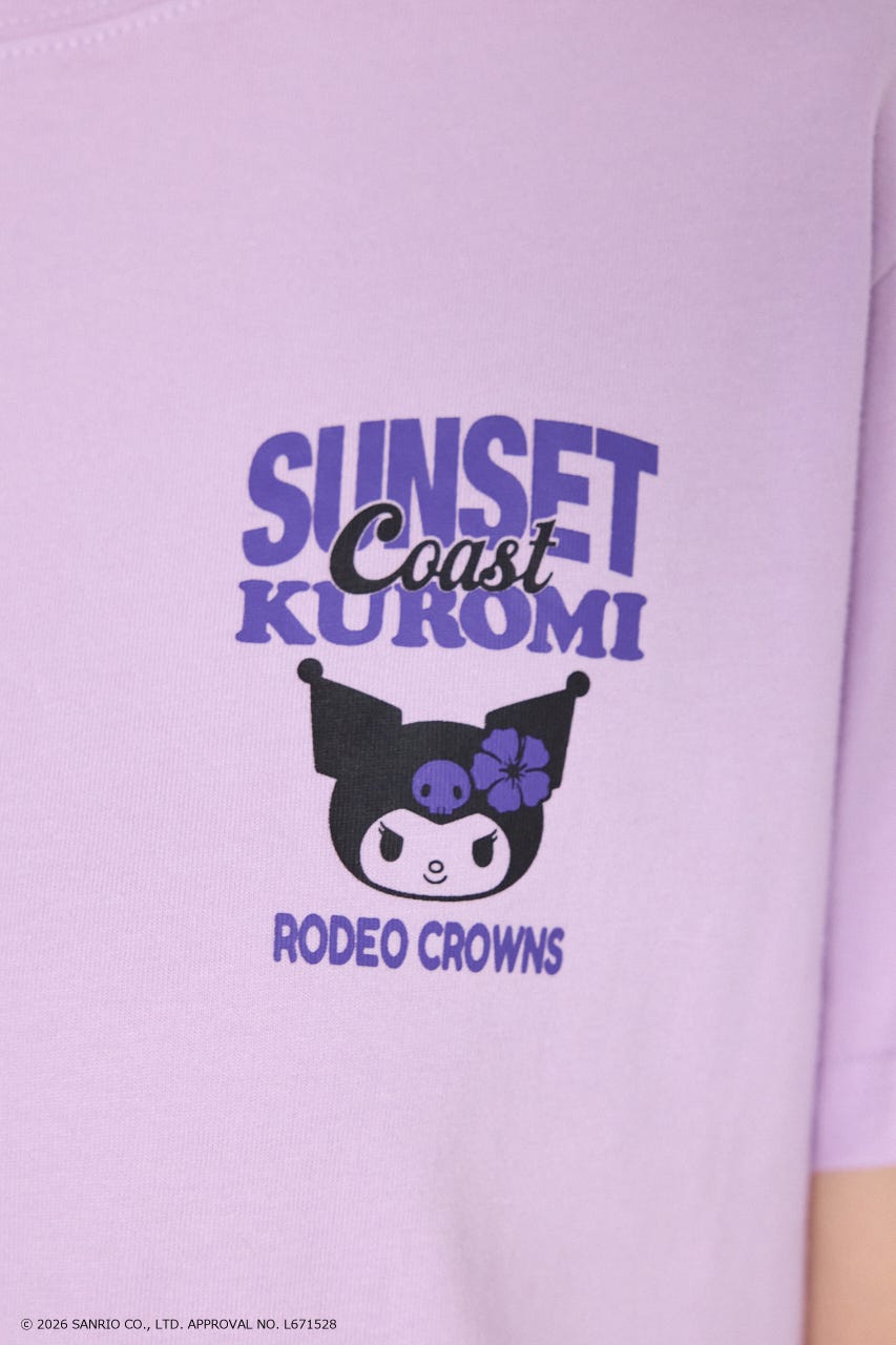 (サンリオキャラクターズ)SUNSET Tシャツ L/PUR L