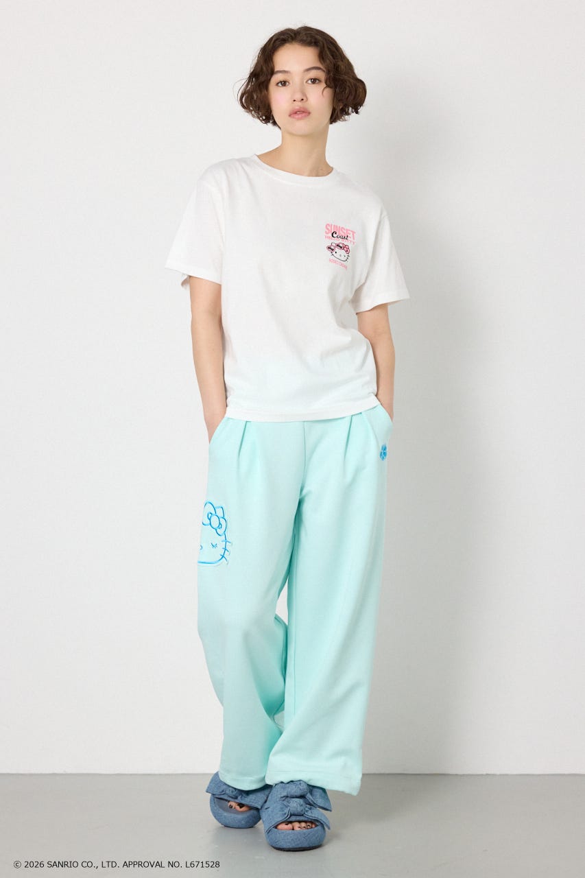 (サンリオキャラクターズ)SUNSET Tシャツ O/WHT L