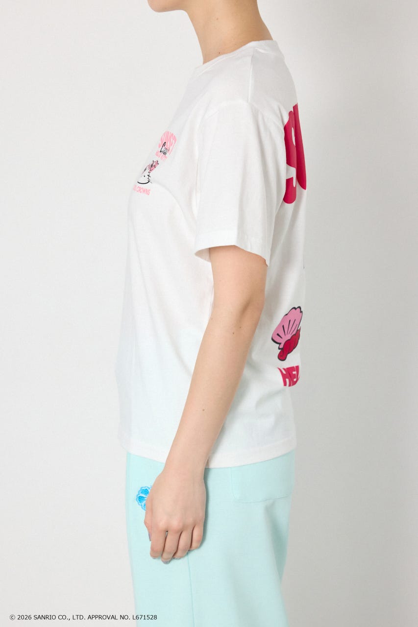 (サンリオキャラクターズ)SUNSET Tシャツ O/WHT L