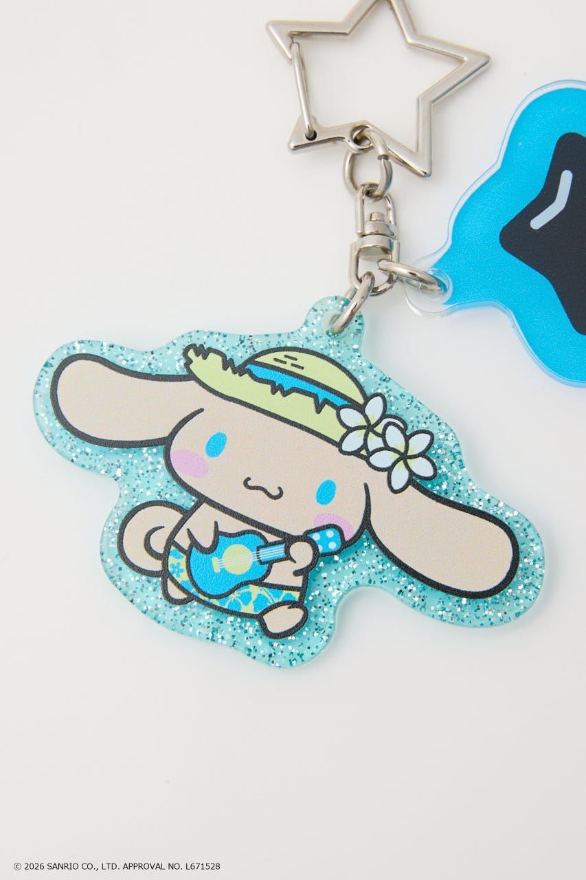 (サンリオキャラクターズ)サングラスチャーム 柄BLU FREE