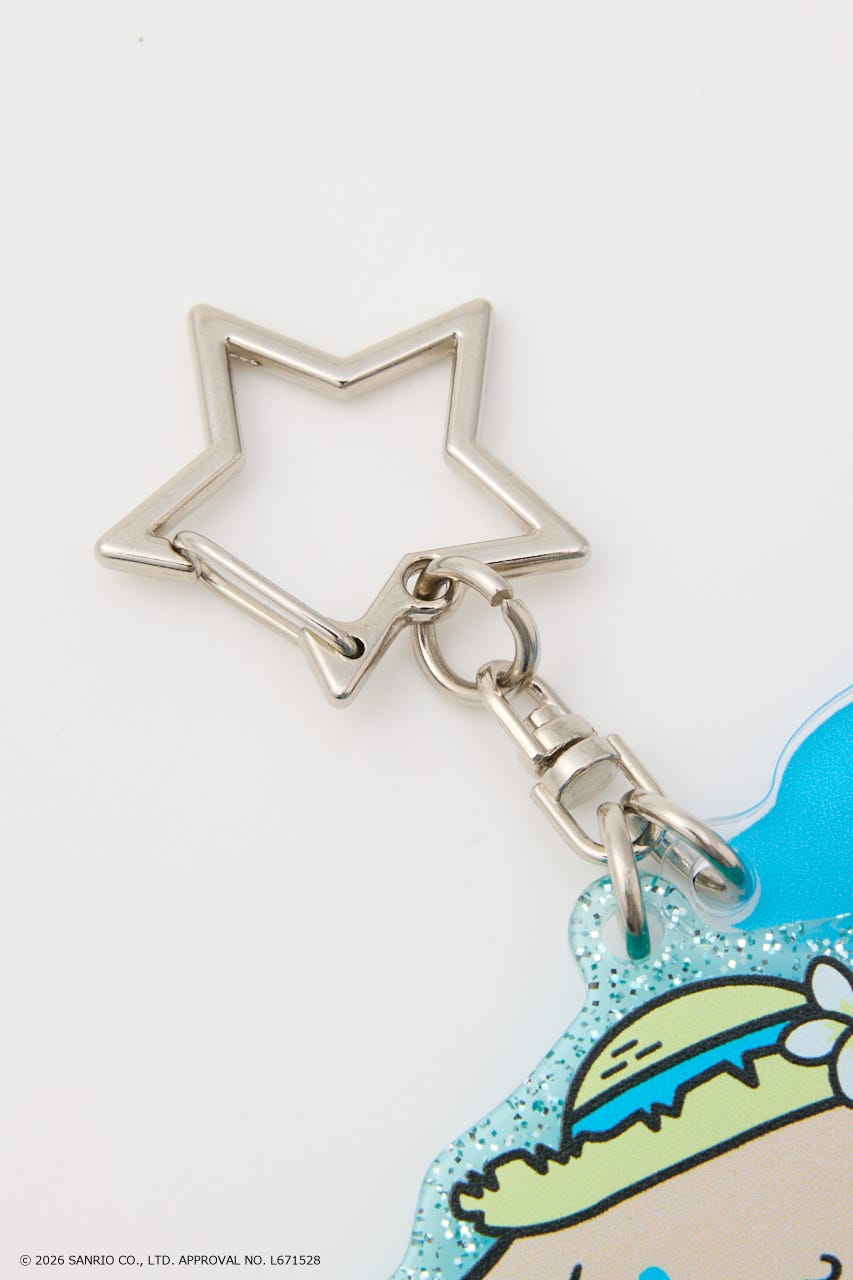 (サンリオキャラクターズ)サングラスチャーム 柄BLU FREE