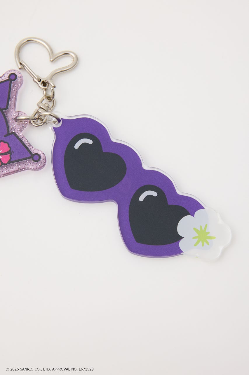 (サンリオキャラクターズ)サングラスチャーム 柄PUR FREE
