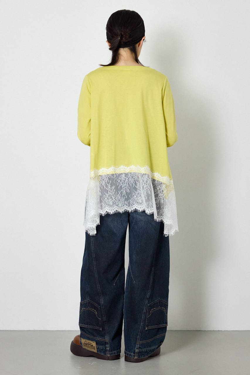 upside down DENIM BLU S
