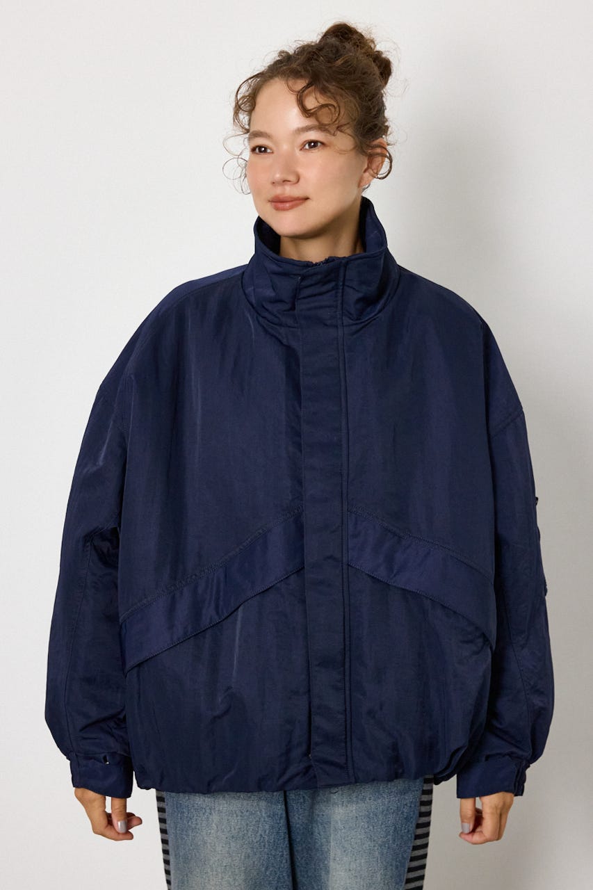 【AW先行予約アイテム】LEVEL5 STAND NECK ブルゾン NVY FREE
