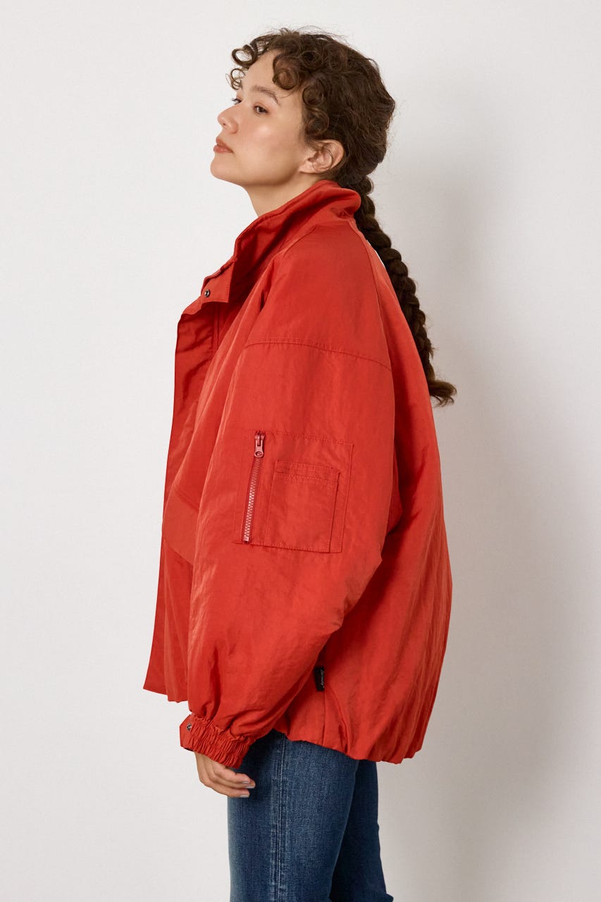 【AW先行予約アイテム】LEVEL5 STAND NECK ブルゾン RED FREE