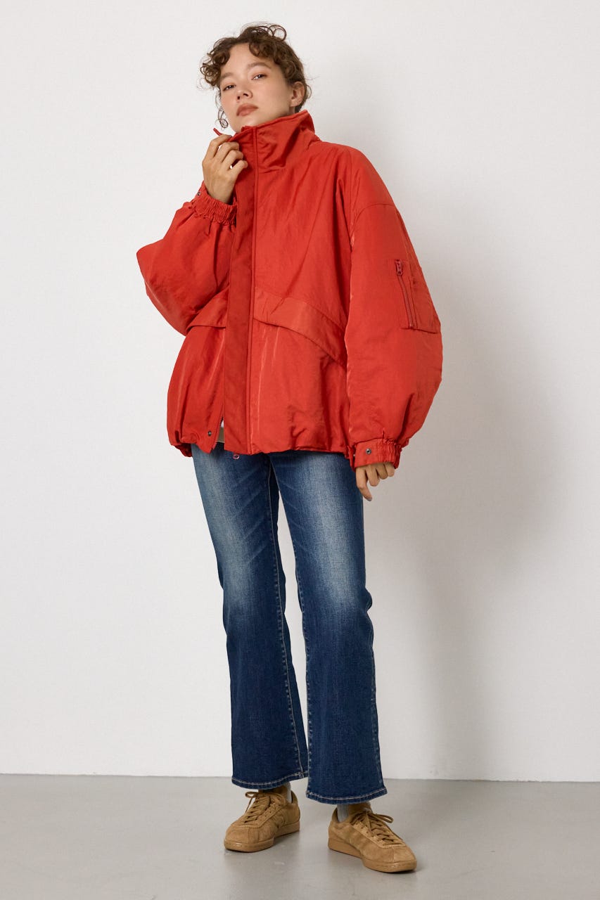 【AW先行予約アイテム】LEVEL5 STAND NECK ブルゾン RED FREE
