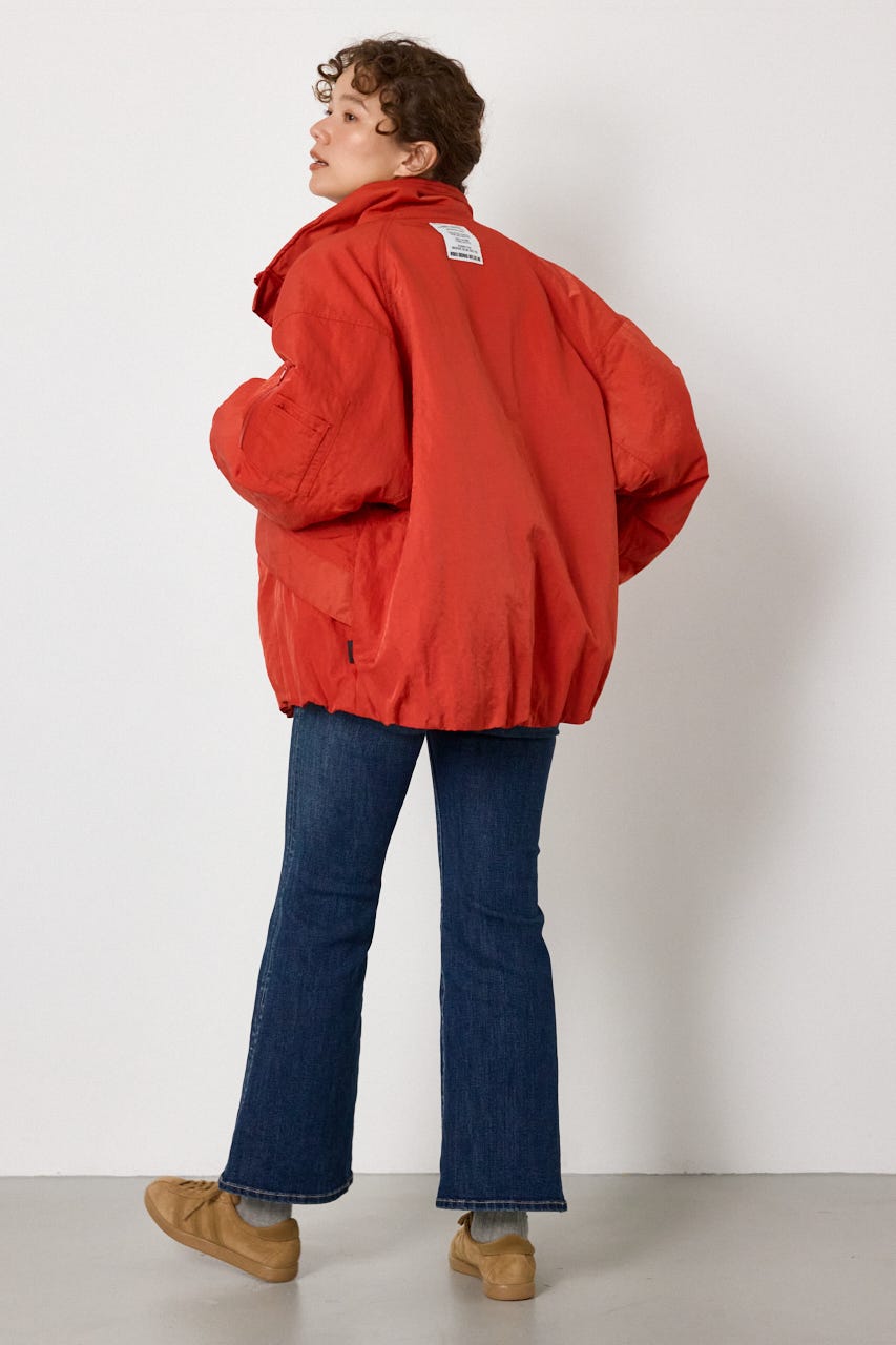 【AW先行予約アイテム】LEVEL5 STAND NECK ブルゾン RED FREE