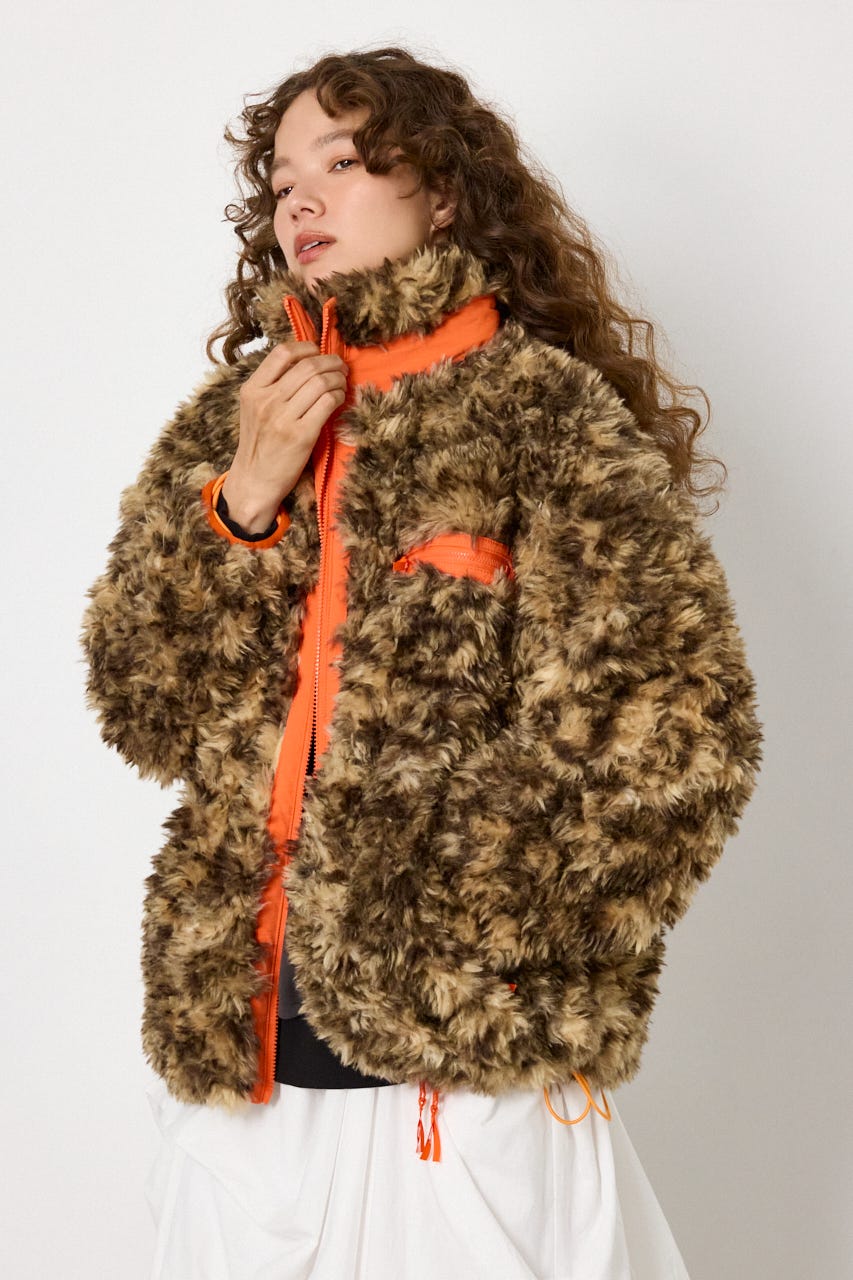 【AW先行予約アイテム】REVIVE CLASSIC FUR ジャケット 柄BRN FREE