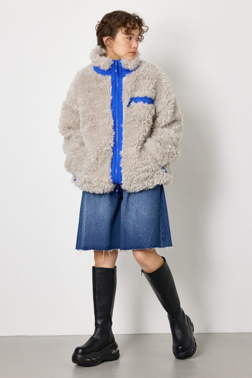 【AW先行予約アイテム】REVIVE CLASSIC FUR ジャケット L/GRY FREE
