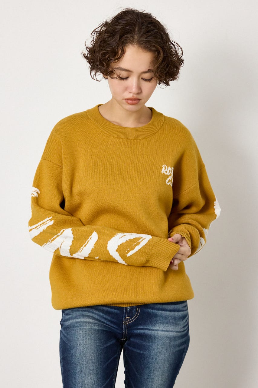 SWELL LOGO KNITトップス MST FREE