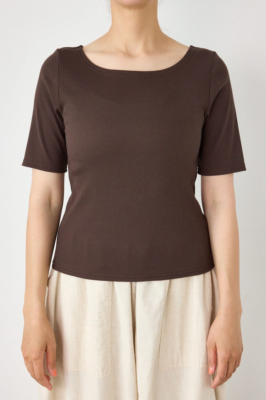 clavicle openTシャツ BRN FREE