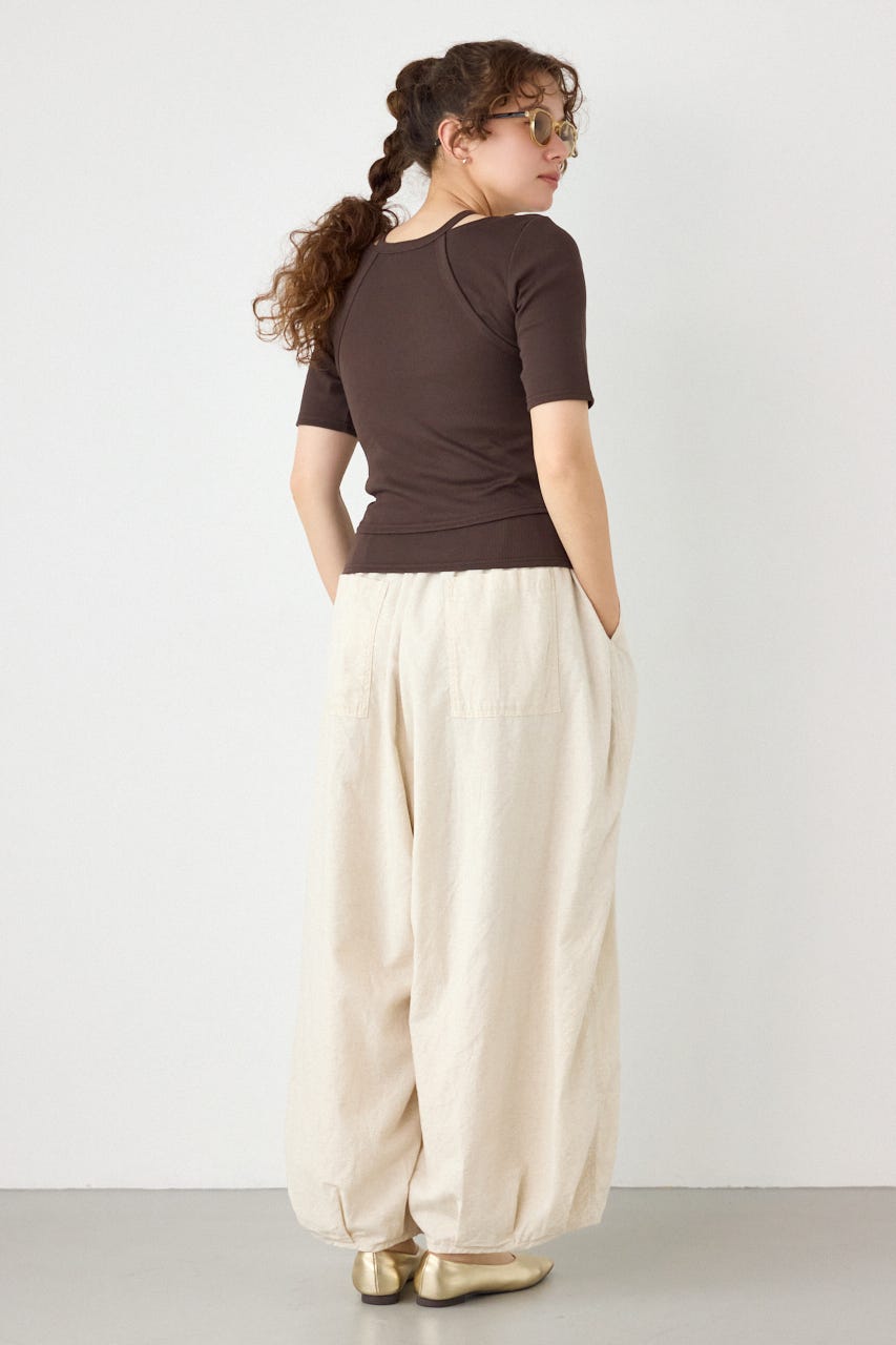 clavicle openTシャツ BRN FREE