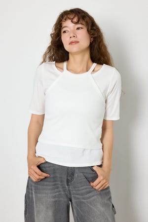 clavicle openTシャツ