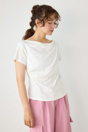 マルチWAYドレープTシャツ