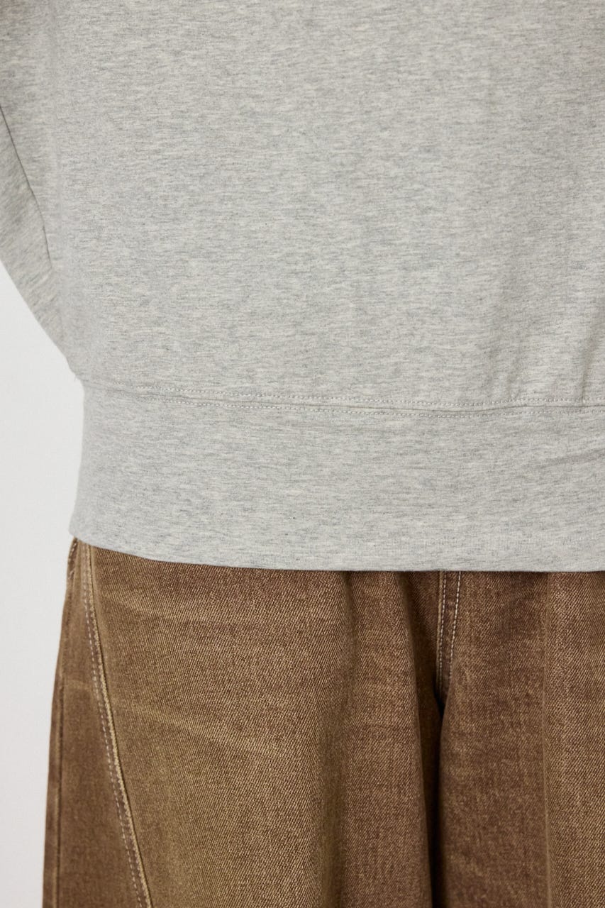 タックデザインオフショルL/Sトップス L/T.GRY FREE