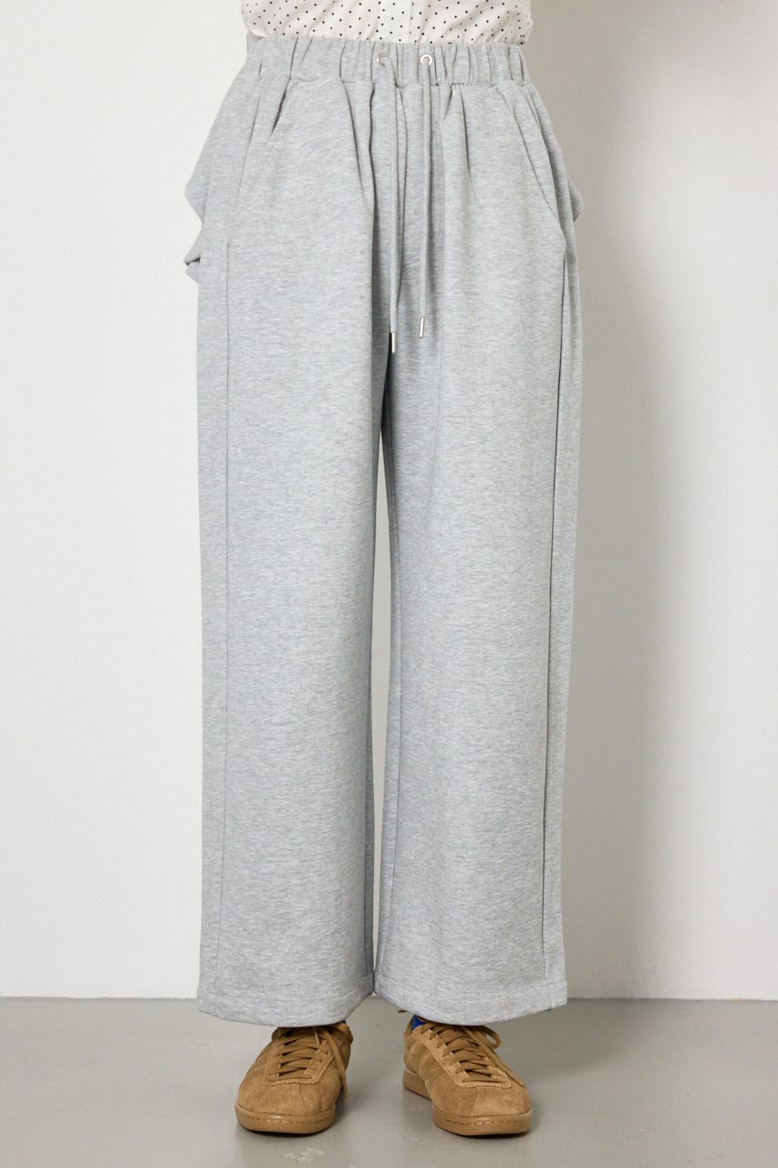 ビッグリボンスウェットパンツ L/T.GRY S