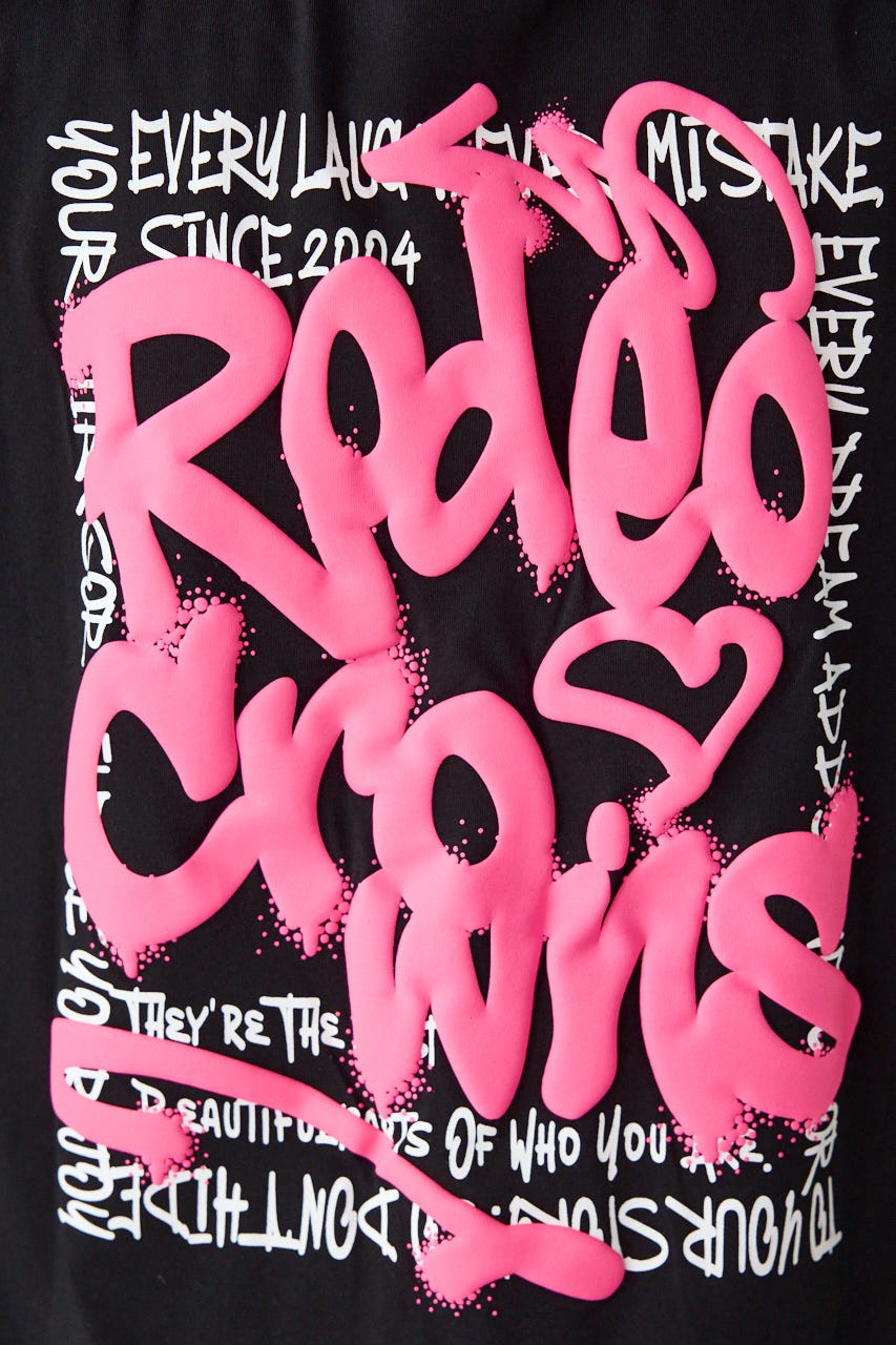 Cool Graffiti Logo Tシャツ BLK FREE