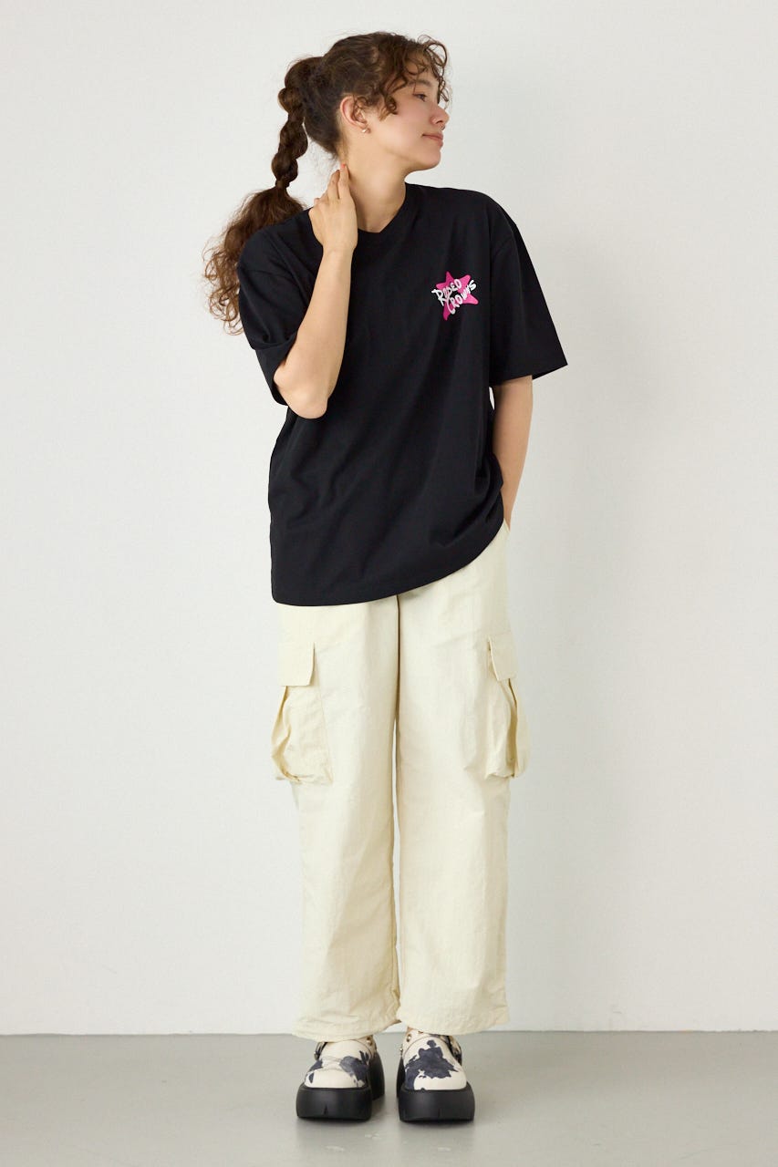 Cool Graffiti Logo Tシャツ BLK FREE