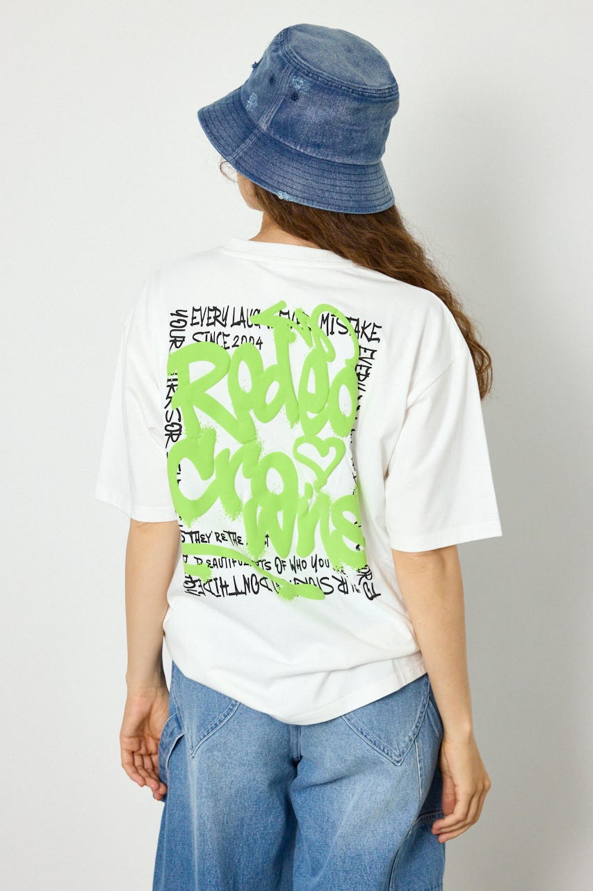 Cool Graffiti Logo Tシャツ O/WHT FREE