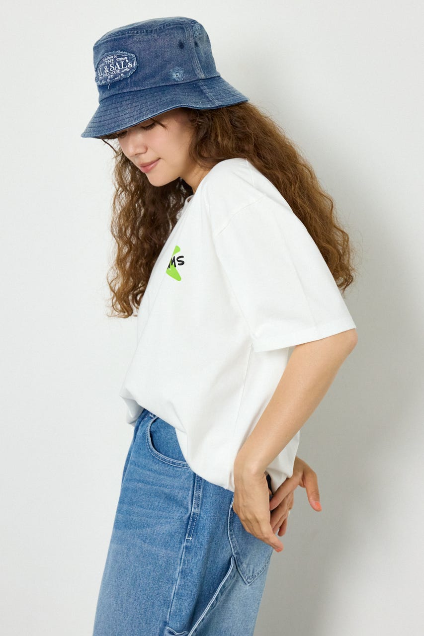 Cool Graffiti Logo Tシャツ O/WHT FREE