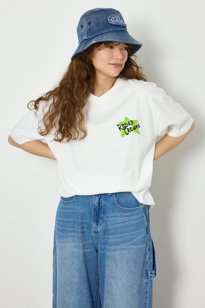 Cool Graffiti Logo Tシャツ O/WHT FREE