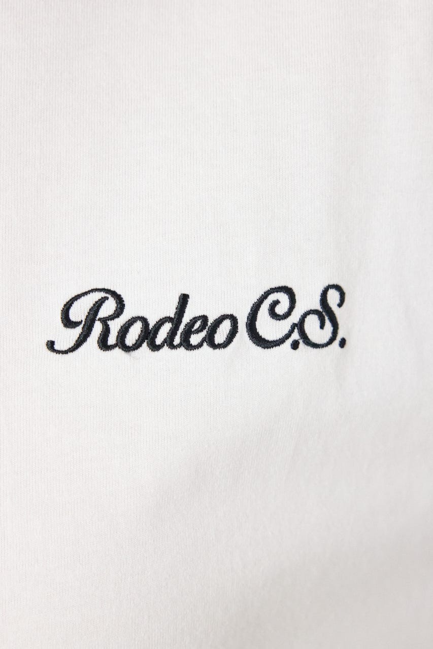 バックギャザードッキングロングTシャツ O/WHT FREE
