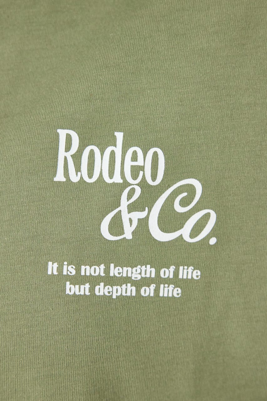 ホットフィットスタッズロゴロングTシャツ KHA FREE