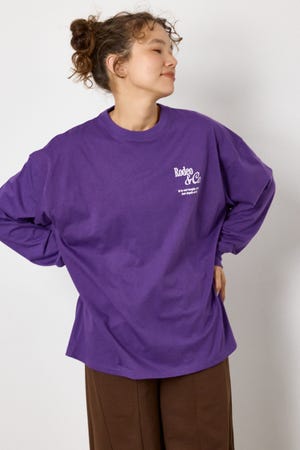 ホットフィットスタッズロゴロングTシャツ