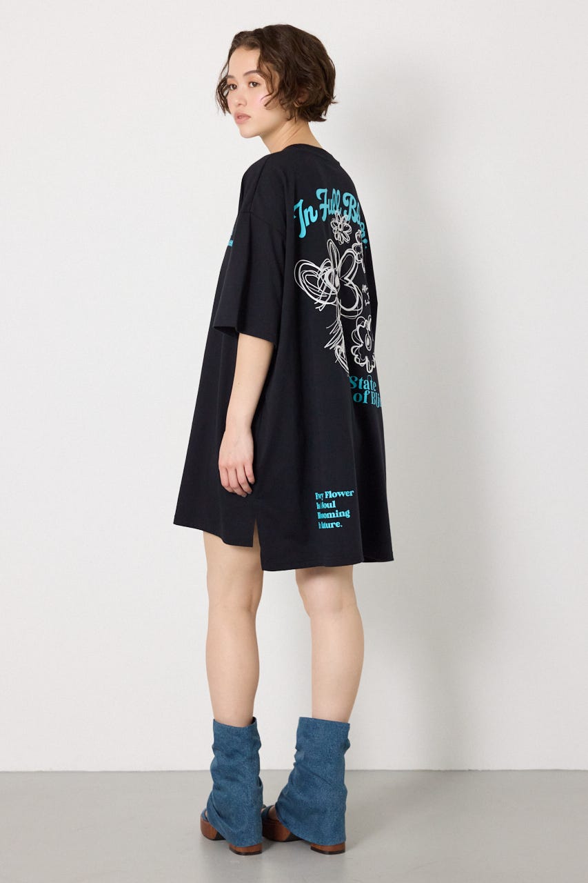 In Full Bloomワンピース BLK FREE