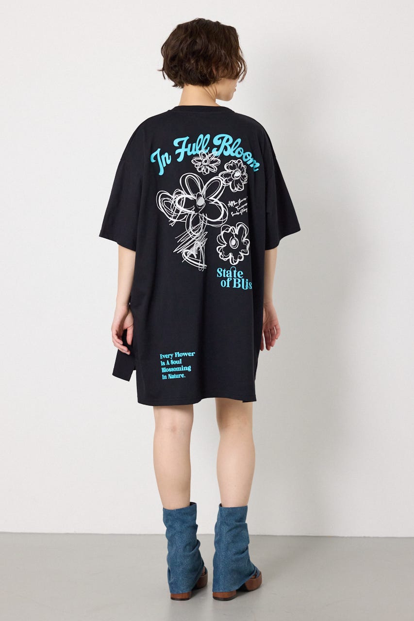 In Full Bloomワンピース BLK FREE