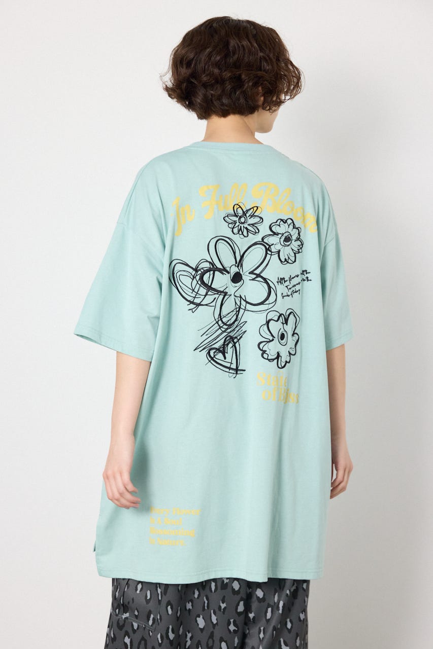 In Full Bloomワンピース L/BLU FREE