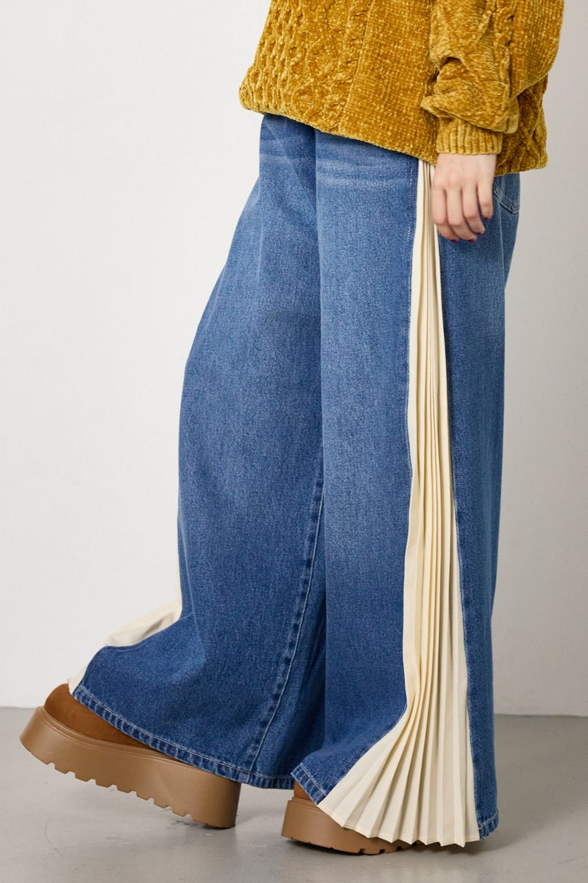 ドッキングバギーパンツ BLU FREE