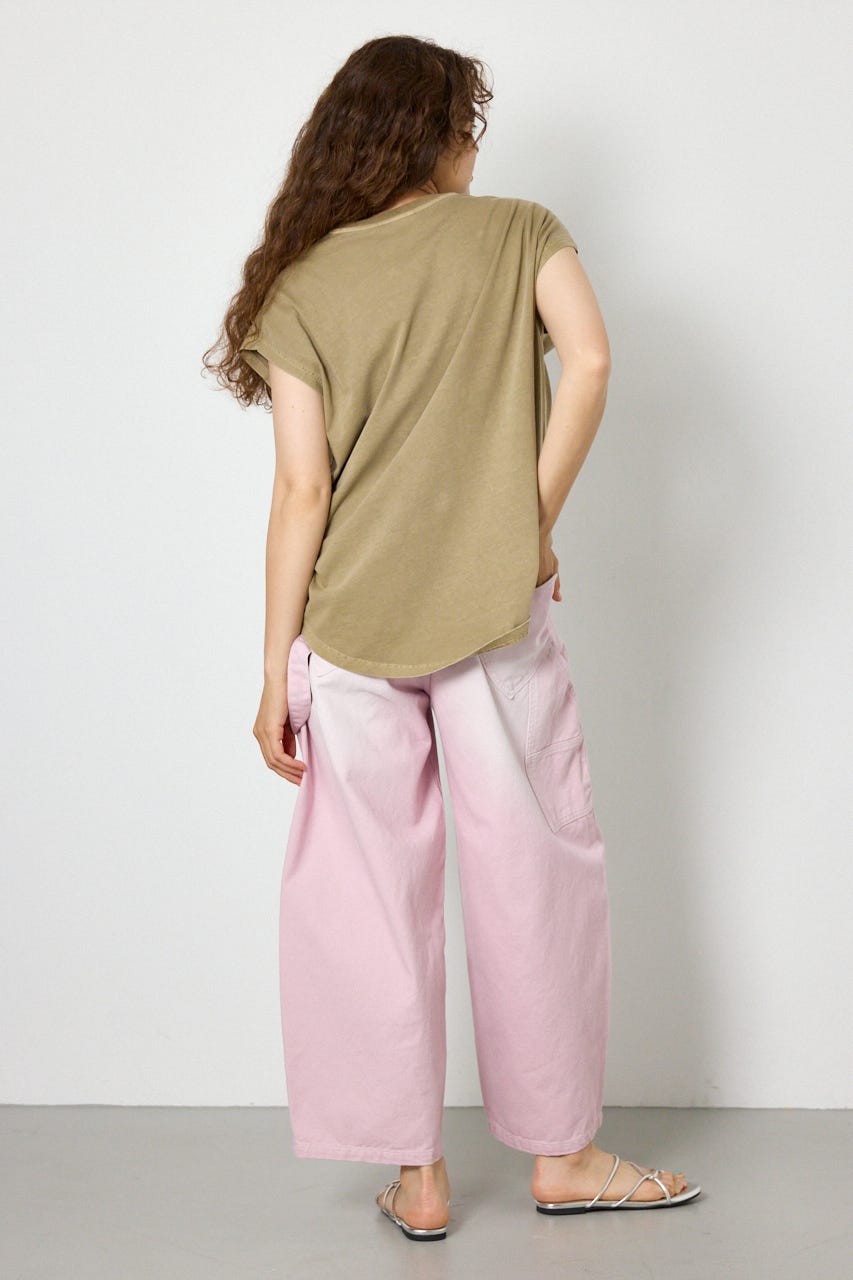 ロゴスタッズトップス BEG FREE