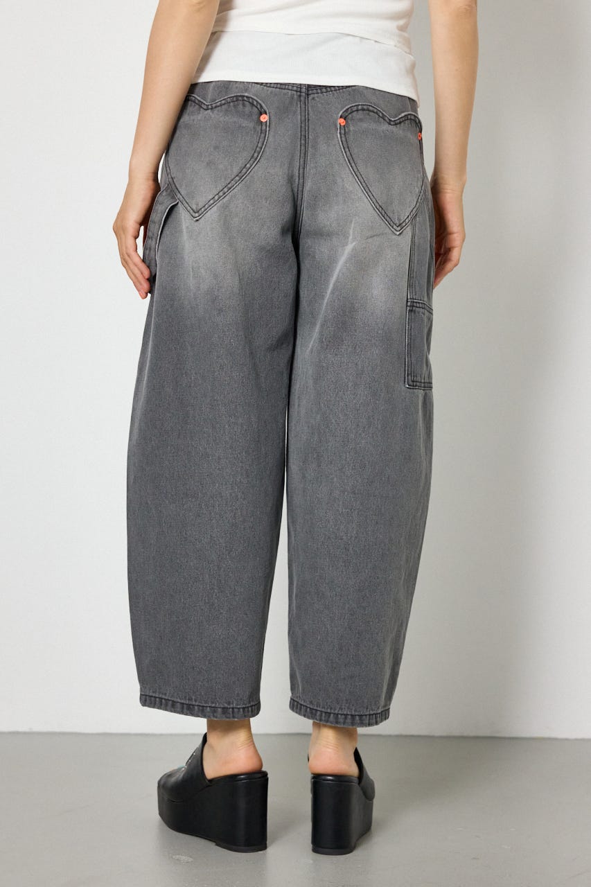 Heart Pocket ペインターカーブデニム L/BLK M