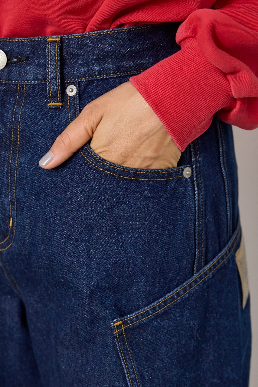 ビッグポケットバルーンデニム One Wash M