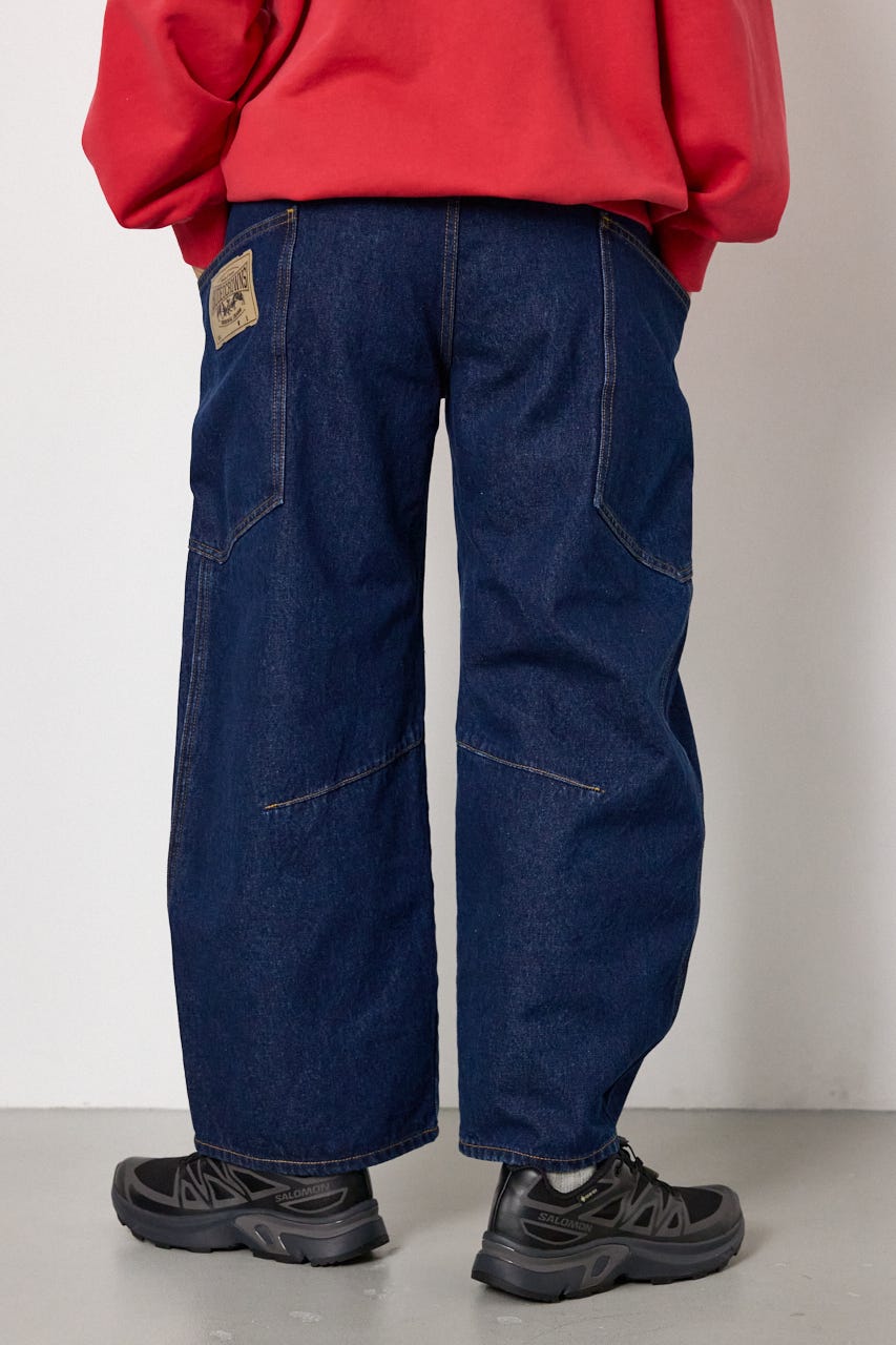 ビッグポケットバルーンデニム One Wash M