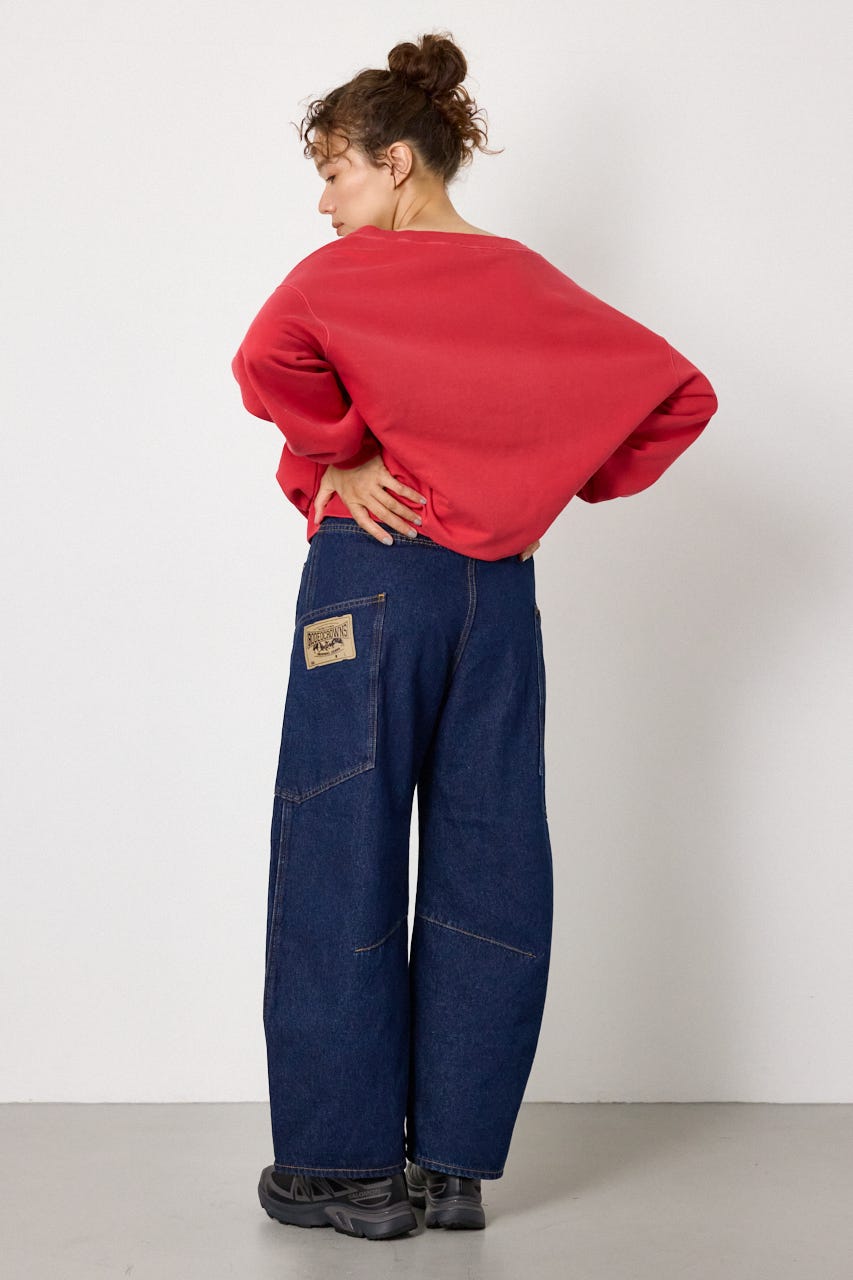 ビッグポケットバルーンデニム One Wash M