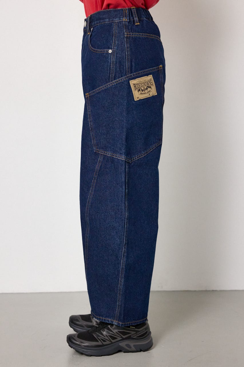 ビッグポケットバルーンデニム One Wash M