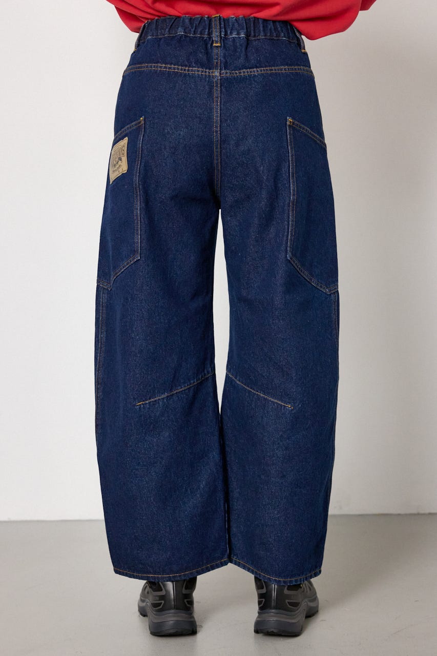 ビッグポケットバルーンデニム One Wash M