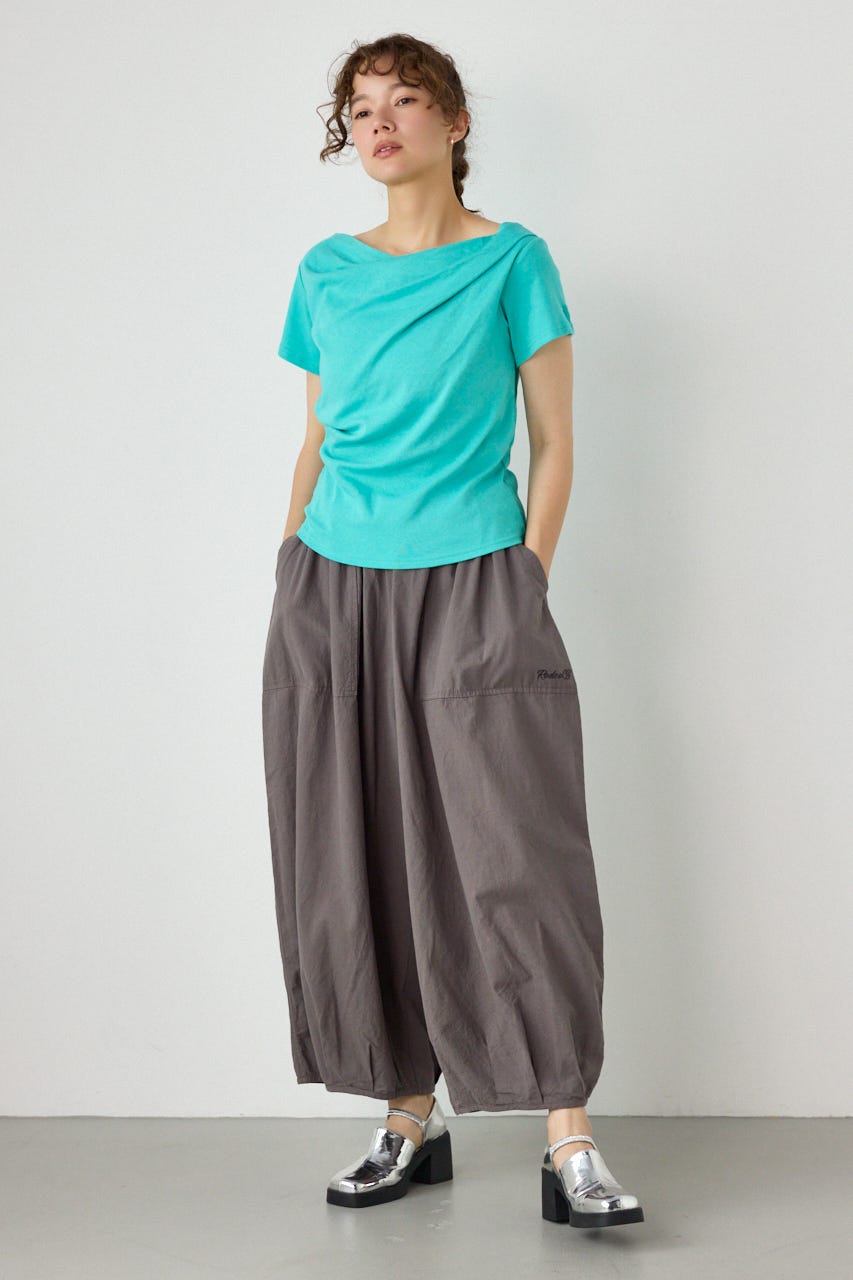 ワイドサーカスパンツ GRY FREE