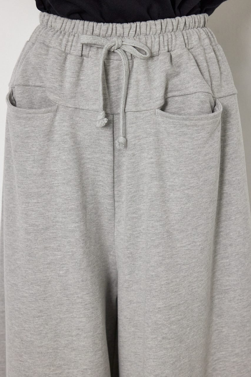 ラフステッチネームスウェットスカンツ L/T.GRY FREE