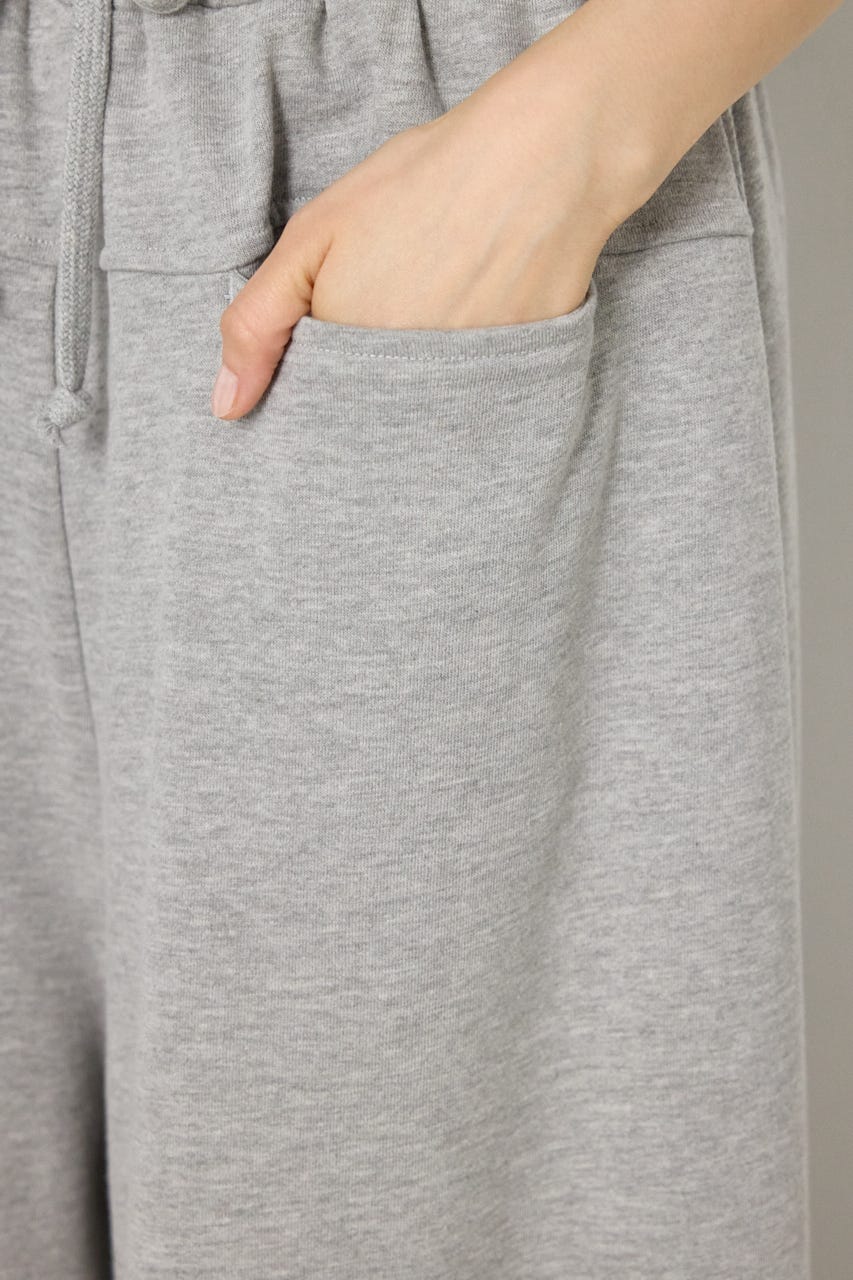 ラフステッチネームスウェットスカンツ L/T.GRY FREE