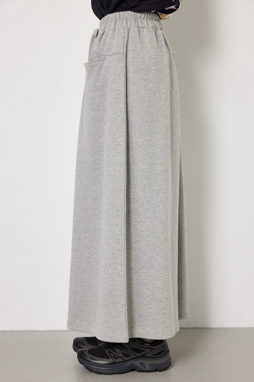 ラフステッチネームスウェットスカンツ L/T.GRY FREE