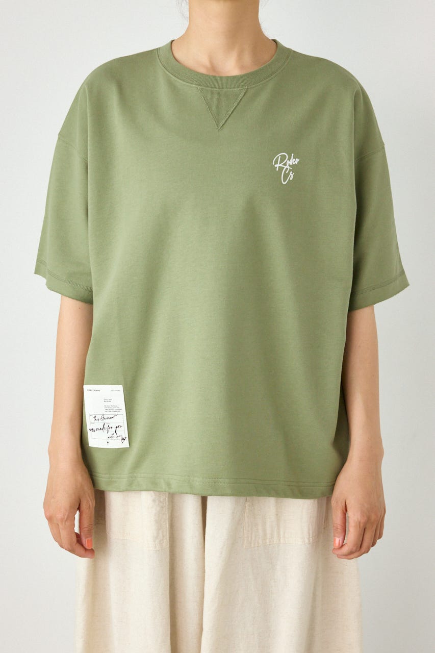 ロゴワイドカットトップス KHA FREE