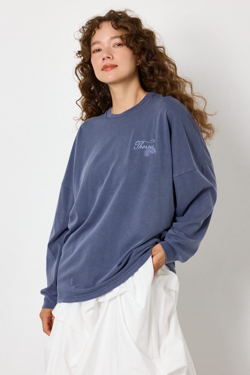 TCRロングスリーブTシャツ NVY FREE